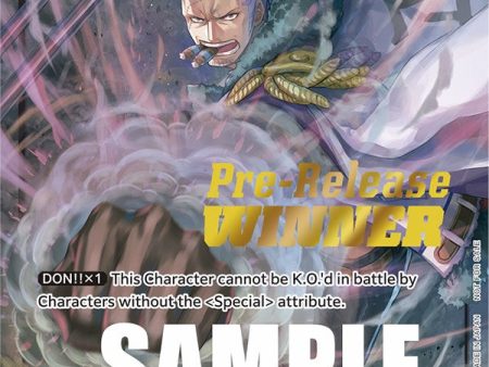 Smoker (Pre-Release) [Winner] [One Piece Promotion Cards] on Sale