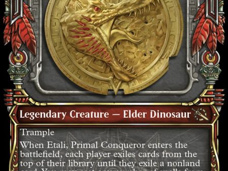 Etali, Primal Conqueror    Etali, Primal Sickness (Showcase Planar Booster Fun) [March of the Machine] Hot on Sale